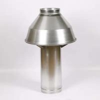 KHW71406881 Дымовой колпак со стабилизатором диаметр 160 мм для BAXI Slim 1.400 iN, 1.490 iN