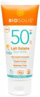 Детское солнцезащитное молочко для лица и тела SPF 50+,, натуральное, BIOSOLIS, 100 мл
