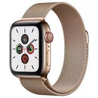 Часы Apple Watch Series 5 GPS + Cellular 40mm Stainless Steel Case with Milanese Loop