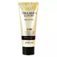 3W Clinic Collagen Luxury Gold маска-пленка очищающая с коллагеном и золотом