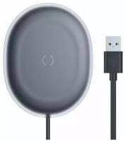 Baseus Jelly Qi 15W беспроводное зарядное устройство для наушников и телефона + USB кабель - USB Тип C
