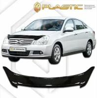 Дефлектор капота для Nissan Almera 2012-н. в. Classic черный