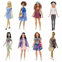 Кукла Barbie Игра с модой с дополнительным комплектом одежды, 29 см, FJF67