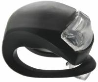 Универсальный фонарь для безопасности с креплением на велосипед/самокат/коляску и пр. - черный