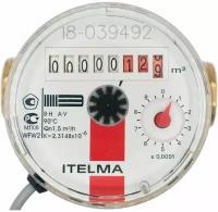 Счетчик горячей воды ITELMA WFW24. E130, Ду=20мм, L=130 мм с импульсным выходом