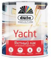 Лак алкидно-уретановый яхтный Dufa Yacht бесцветный 0,75 л полуматовый