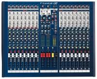 Soundcraft LX7ii-16 микшер 16 моно, 2 стерео (на поворотной ручке), 6 Aux, 4 подгруппы. TRS директ-выходы на каналах 1-8. 12-сегментная LED индикация