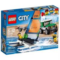 Конструктор LEGO City 60149 Внедорожник с прицепом для катамарана