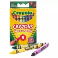 Crayola Восковые мелки 8 цветов 0008C