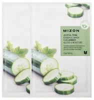 Тканевая маска для лица с экстрактом огурца MIZON Joyful Time Essence Mask Cucumber, 23 г