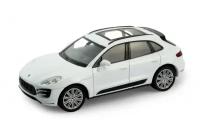 Легковой автомобиль Welly Porsche Macan Turbo (43673), белый