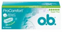 O.b. тампоны ProComfort Super Plus, 4 капли