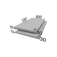 Экструдированный пенополистирол (XPS) ТЕХНОНИКОЛЬ CARBON PROF SLOPE уклон 3,4% плита K 120х60см 50мм