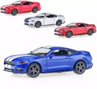 Модель Ford Mustang GT 2015 металлическая инерционная, 1:38, в пакете (KT5386DF )