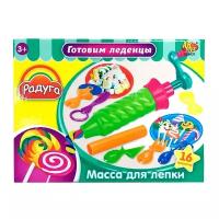 Масса для лепки ABtoys Радуга Готовим леденцы 16 предметов (089631) 4 цв