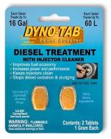 Присадка в топливо DYNO-TAB Diesel Treatment with Injector Cleaner (2 таблетки по 1г)