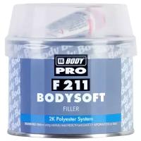 Шпатлевка hb body soft f211 полиэфирная 250гр с отвердителем