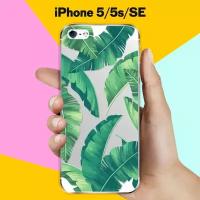 Силиконовый чехол Пальма на Apple iPhone 5/iPhone 5S/iPhone SE