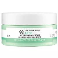 The Body Shop Aloe Soothing Day Cream Успокаивающий дневной крем для лица Алоэ