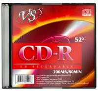 Диск для записи CD-R VS 80 52x (5Slim) 700MB/80MIN