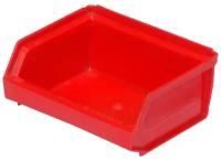 Ящик (лоток) универсальный, полипропилен, 96x105x45мм, красный
