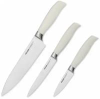 Комплект из 3 ножей Поварская тройка Nadoba серии BLANCA 723453