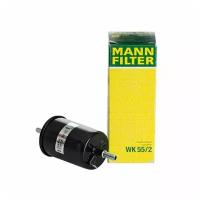 MANN-FILTER Топливный фильтр, WK552 MANN WK55/2