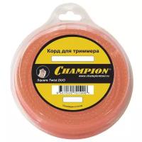 Леска (корд) CHAMPION C5057 Square Twist DUO 2.4 мм 12 м 1 шт. 2.4 мм