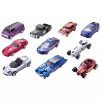 Набор машин Mattel Hot Wheels 10 штук в ассортименте (54886) 1:64 7 см