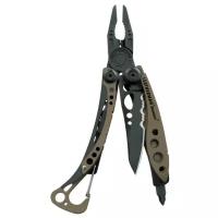 Мультитул Leatherman Skeletool, 105 мм 7 функций, black coyote tan, картонная коробка, 832207