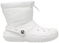 Сапоги Crocs Classic Lined Neo Puff Boot White/White (EU:38-39)