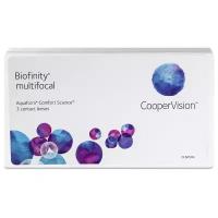 Контактные линзы CooperVision Biofinity Multifocal, 3 шт., R 8,6, D -1,5, ADD: +1.00 D