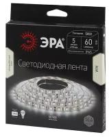 Светодиодная лента ЭРА LS5050-14,4-60-12-2700K-IP65-2year-5m теплый белый 5056306064654 Б0044117