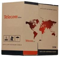 Кабель UTP Telecom Ultra Pro UTP 4 пары кат.6 (305м) [TU634057]