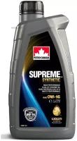 Синтетическое моторное масло Petro-Canada Supreme Synthetic 0W-16, 1 л, 1 кг