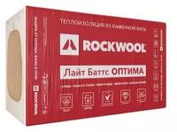 Каменная вата Rockwool Лайт Баттс оптима 1000x600х50мм 10 шт