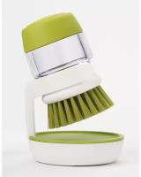 Дозатор моющего средства для мытья посуды с щеткой Haifisch (Зеленый)