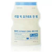 A'PIEU тканевая маска Real Big Yogurt One Bottle Plain чистый йогурт