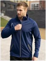 Куртка спортивная мужская Cross sport Тмс-044 (52, Синий)