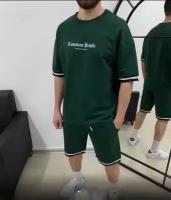 Спортивный костюм, размер XL, зеленый