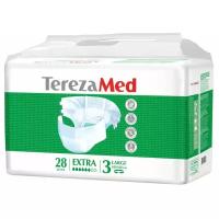 Подгузники для взрослых TerezaMed 90258 Large (№3), L, 100-150 см, 28 шт