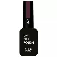 Olystyle гель-лак для ногтей UV Gel Polish, 10 мл, 42 г, 040 ежевичный