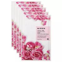 Mizon Joyful Time Essence Mask Rose тканевая маска с экстрактом лепестков розы