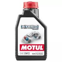 Синтетическое моторное масло Motul HYBRID 0W12