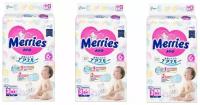 Подгузники Merries M 6-11кг, 64шт, комплект: 3 упаковки