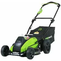 Электрическая газонокосилка Greenworks 2500407 GD40LM45 G-MAX 40V 18-Inch DigiPro (без АКБ и ЗУ), 45 см