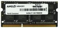 Оперативная память Amd SO-DIMM DDR3 8Gb 1333MHz pc-10600 R3 Value Series Black CL9 1.5V (R338G1339S2S-U)