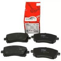 Колодки тормозные дисковые передн SUBARU: FORESTER 97-02, IMPREZA 94-00, IMPREZA 00-, IMPREZA купе 95-00, IMPREZA универсал 00-, IMPREZA универсал 94 TRW GDB3217