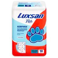 Пеленки для собак впитывающие Luxsan Pets с рисунком 60х60 см 60 см 60 см 10 шт