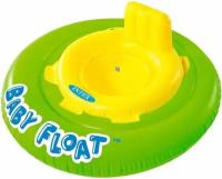 Надувные водные ходунки Intex Baby Float 56588, зеленый